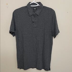 Faherty Dark Gray Polo Shirt
